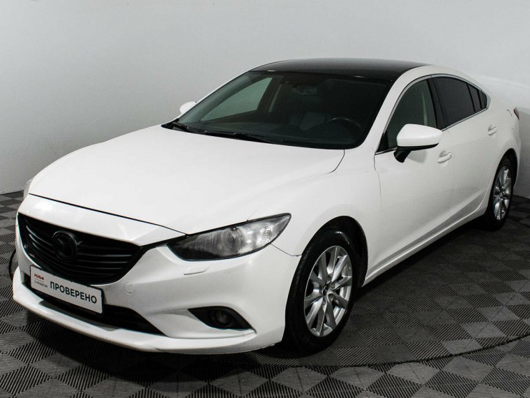 Мазда 6 седан белая