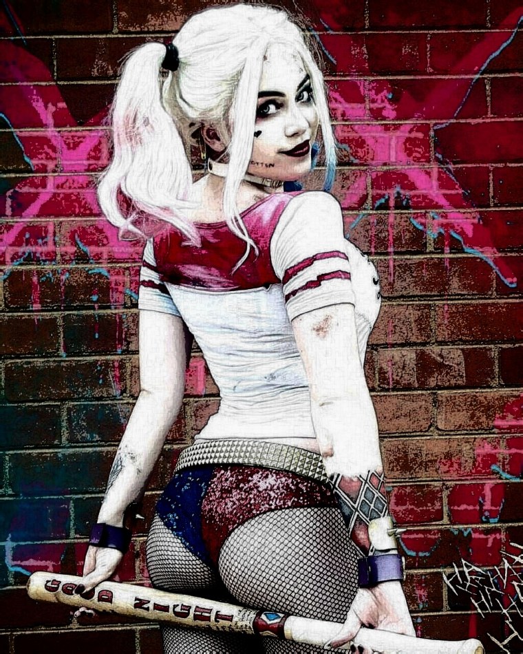 Харли Квинн косплей 18 горячая