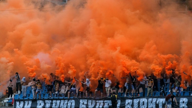 Футбольные болельщики ультрас