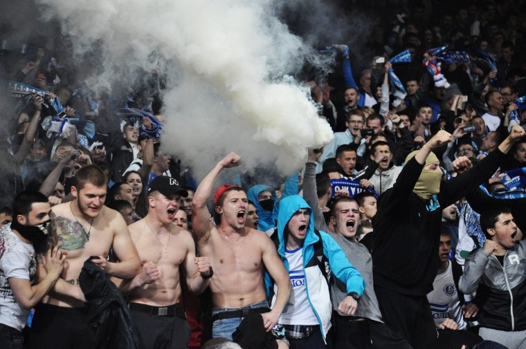 Футбольные хулиганы Спартака