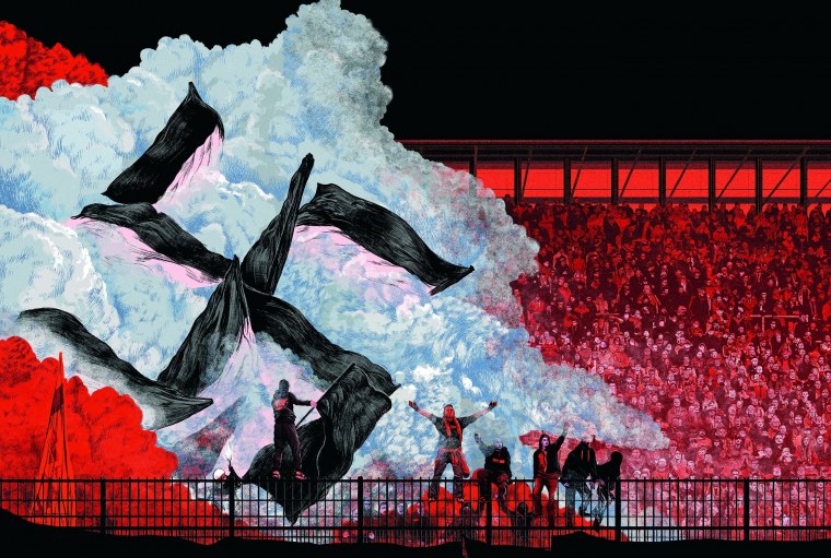 Ультрас хулиганский арт