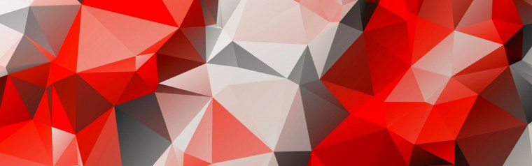 Красный геометрический узор