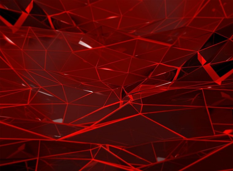 Черно красная абстракция Геометрическая