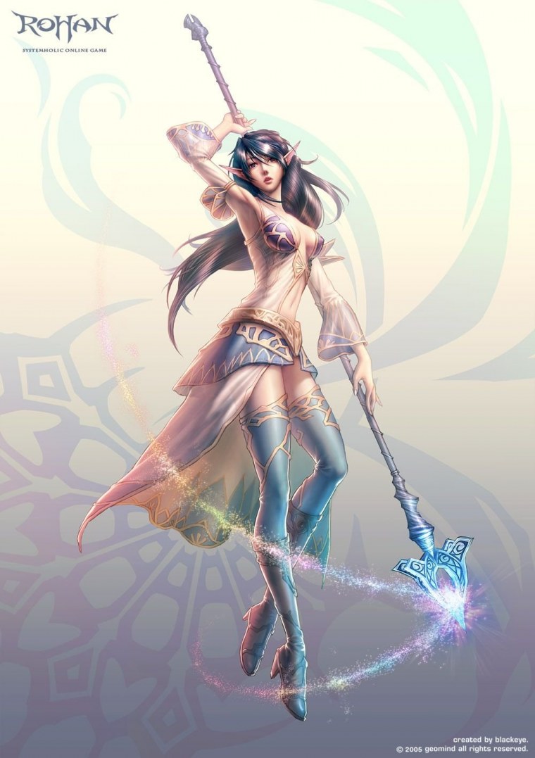 Воительница в полный рост