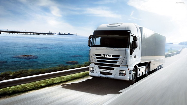 Ивеко белая грузовик