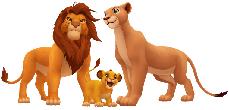 Герои мультика Король Лев