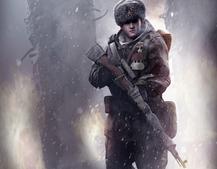 Русский солдат арт