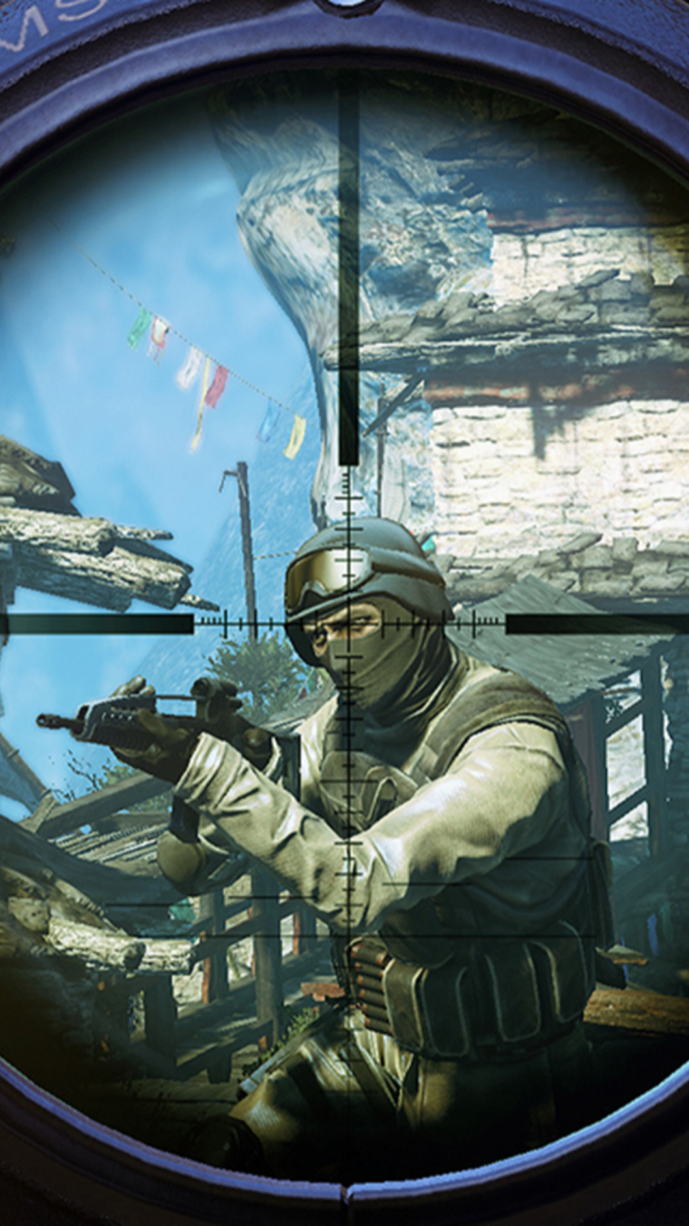 Гоуст Call of Duty фон