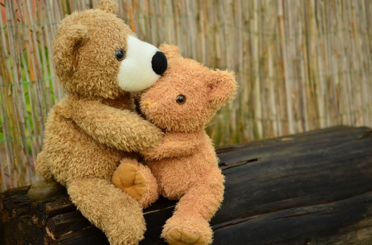 Мишки любовь арт