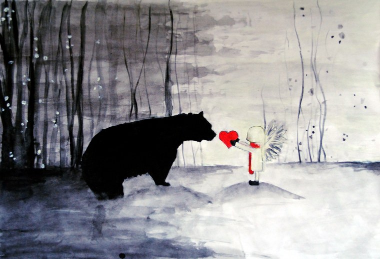 Романтичный мишка