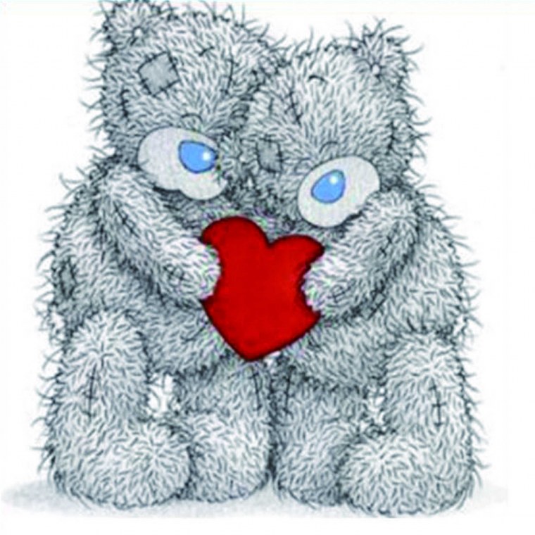 Плюшевый мишка я тебя люблю