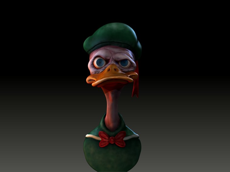 Дональд дак арт