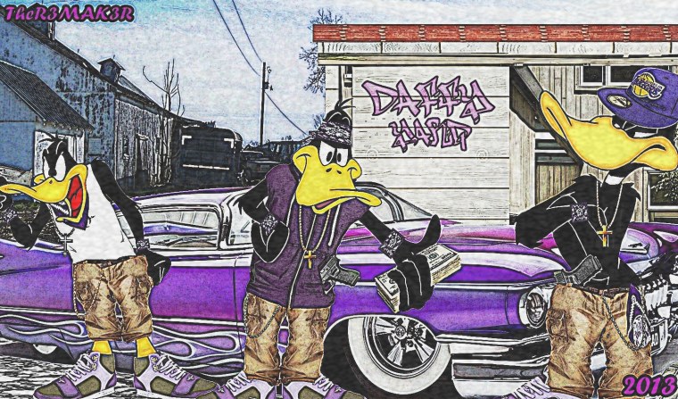 Дональд дак гангста