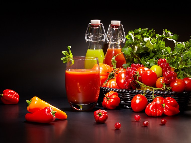 Красные овощи