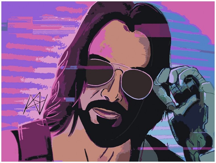 Киану Ривз киберпанк 2077