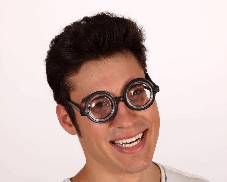 Очки с толстыми линзами