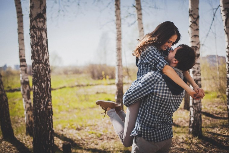 Парная фотосессия на природе
