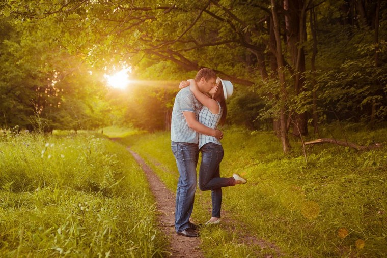 Вдвоем на природе