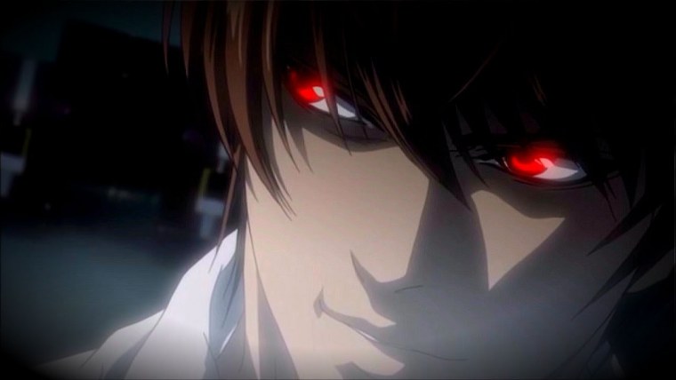 Ягами Лайт глаза