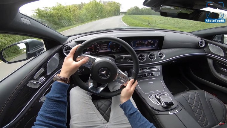 Mercedes CLS 2020 салон черный