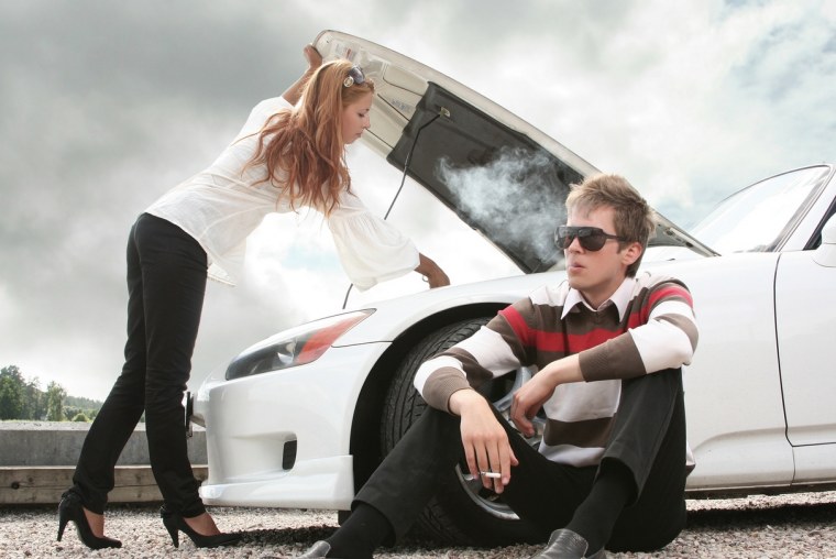 Около машины