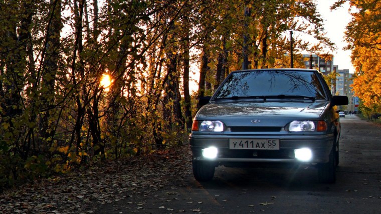 ВАЗ 2107 опер стайл черная