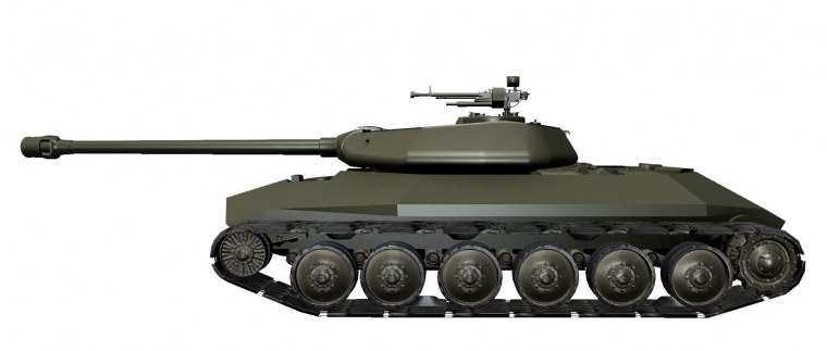 ИС 6 вид сбоку