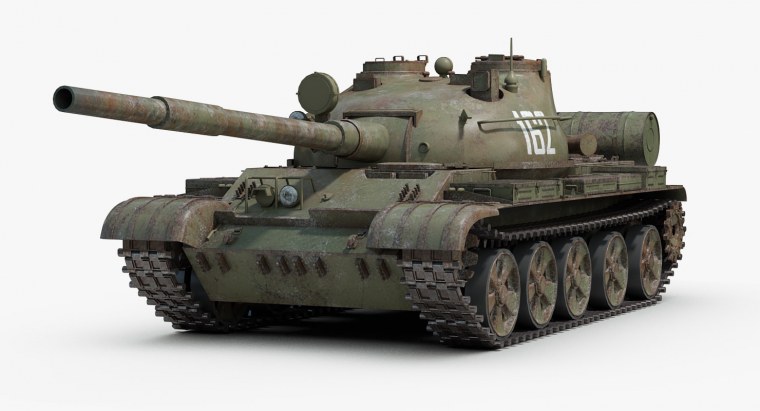 Т-62 3d model