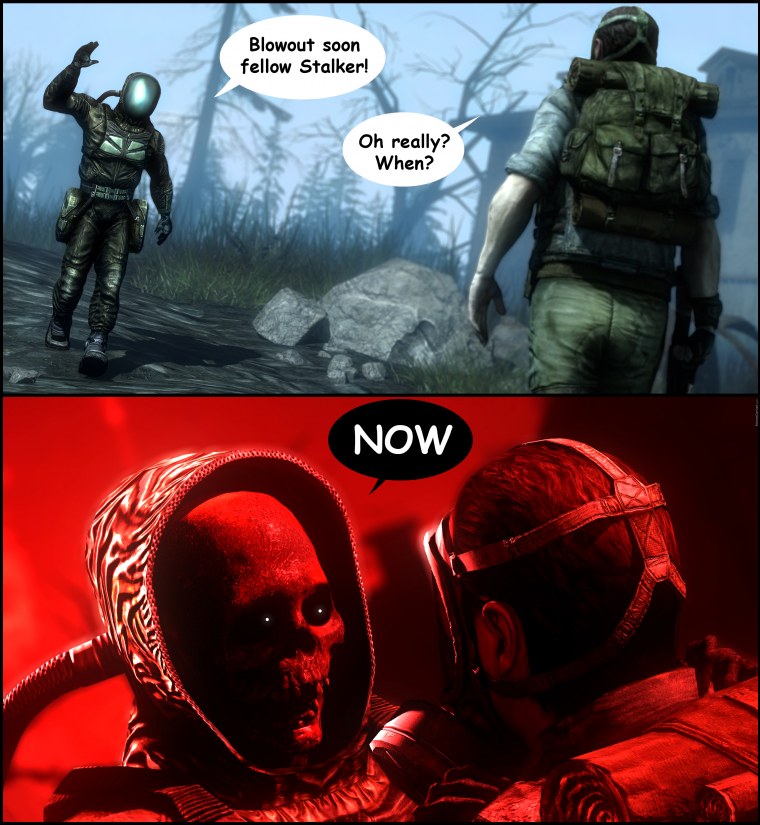 Сталкер Мем