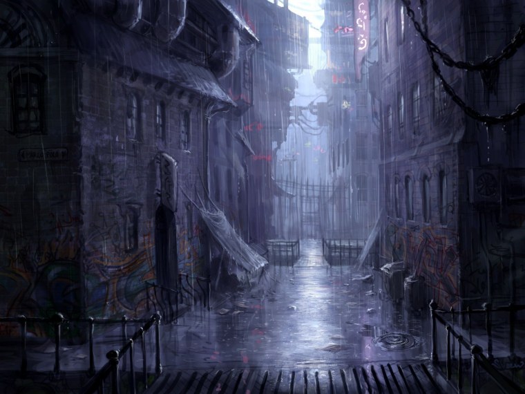 Мрачный город