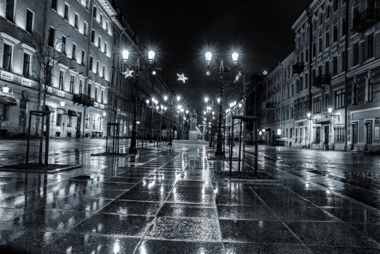 Дождь на улице