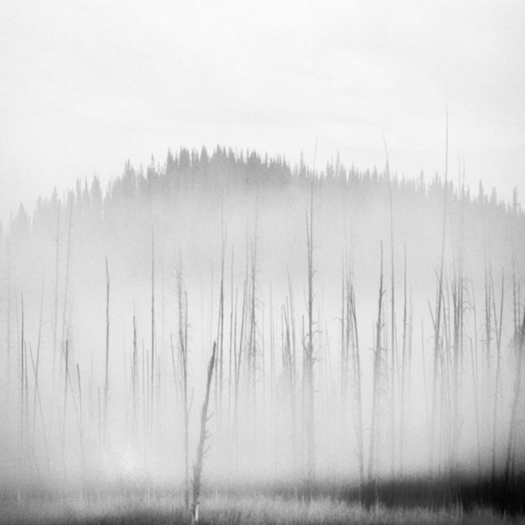 Рисование туманного пейзажа