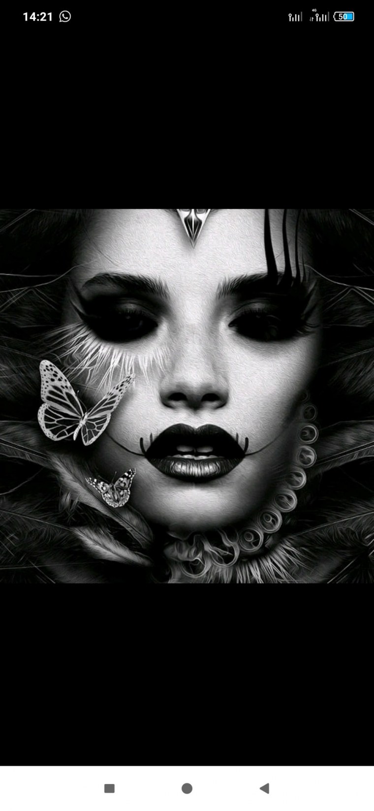 Фэнтези черно белые