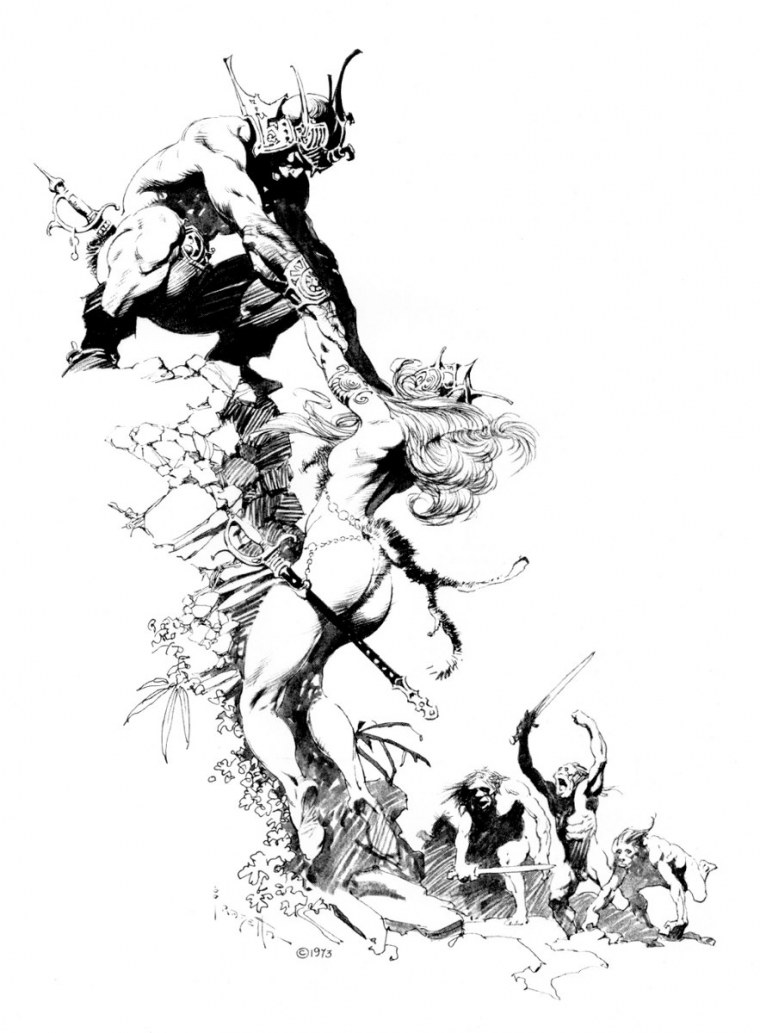 Фрэнк Фразетта Властелин колец