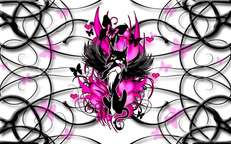 Обои в стиле эмо