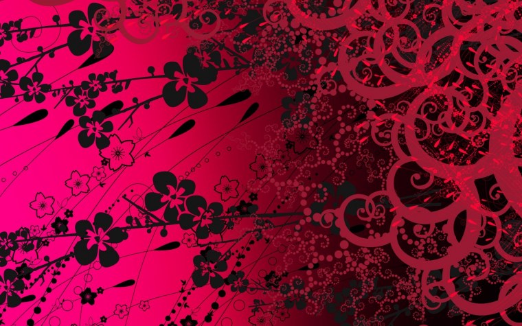 Черно розовый фон