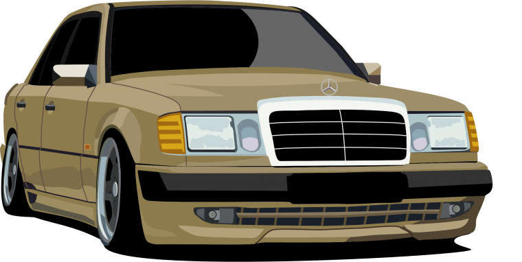 Mercedes-Benz w124 арт