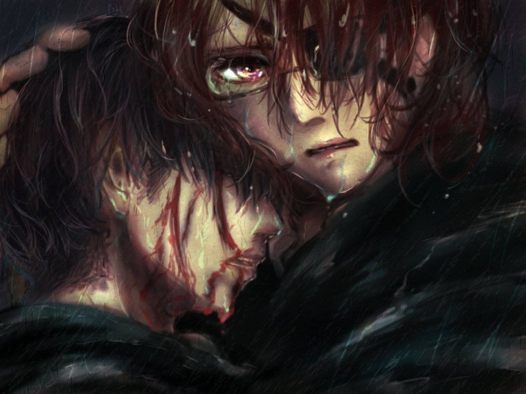 Кровавый Леви атака титанов