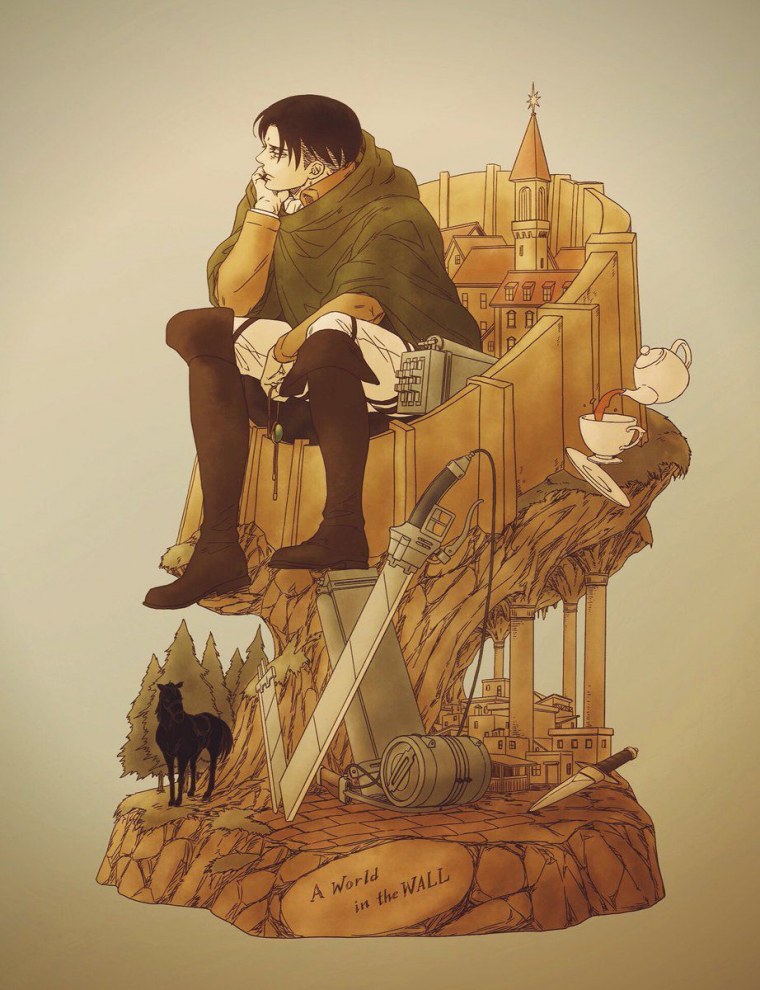 АОТ грустные арты