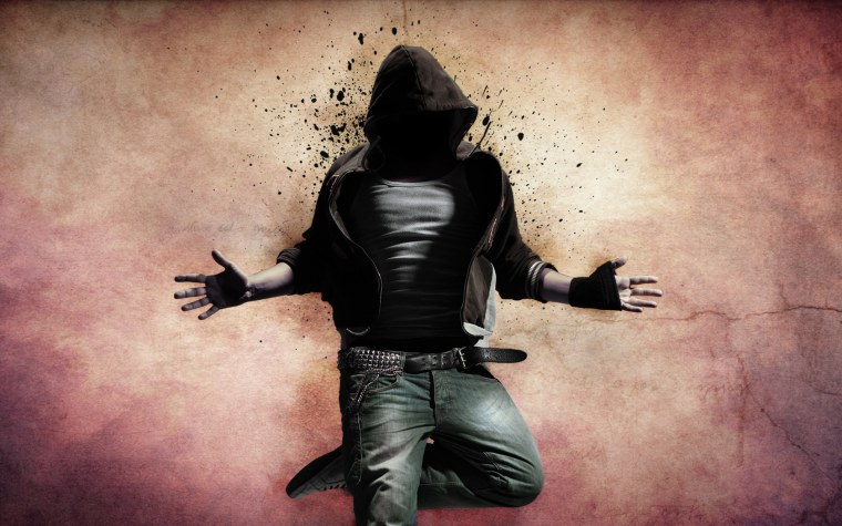 Яркое красивое граффити