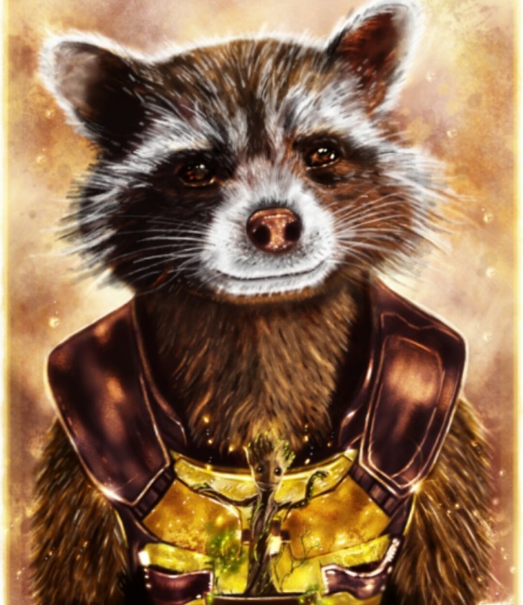 Аватар енот Стражи Галактики