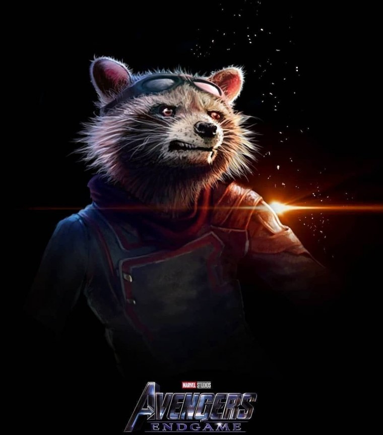 Енот ракета Стражи Галактики 2