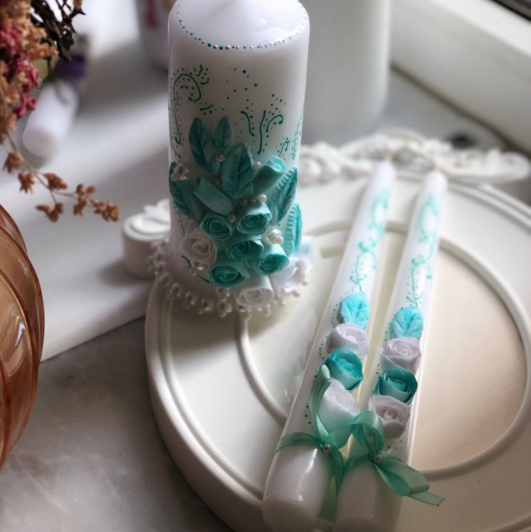 Свечи на свадьбу для семейного очага