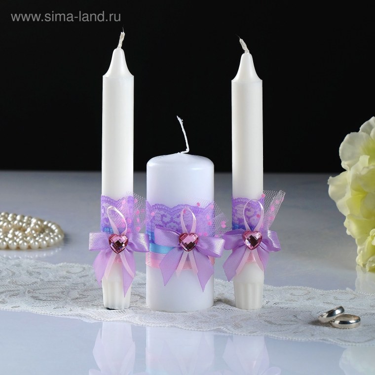 Свечи Свадебные