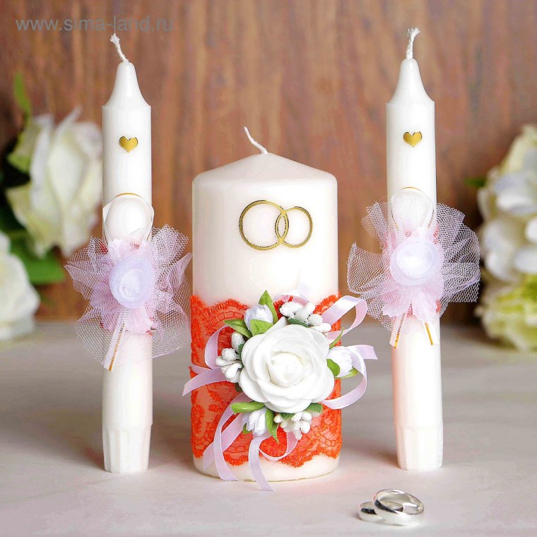 Свечи Свадебные