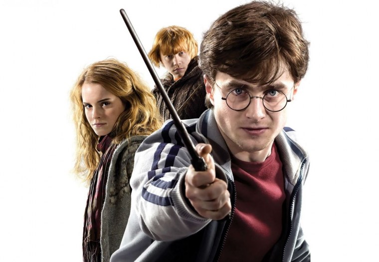 Гарри Рон и Гермиона Постер