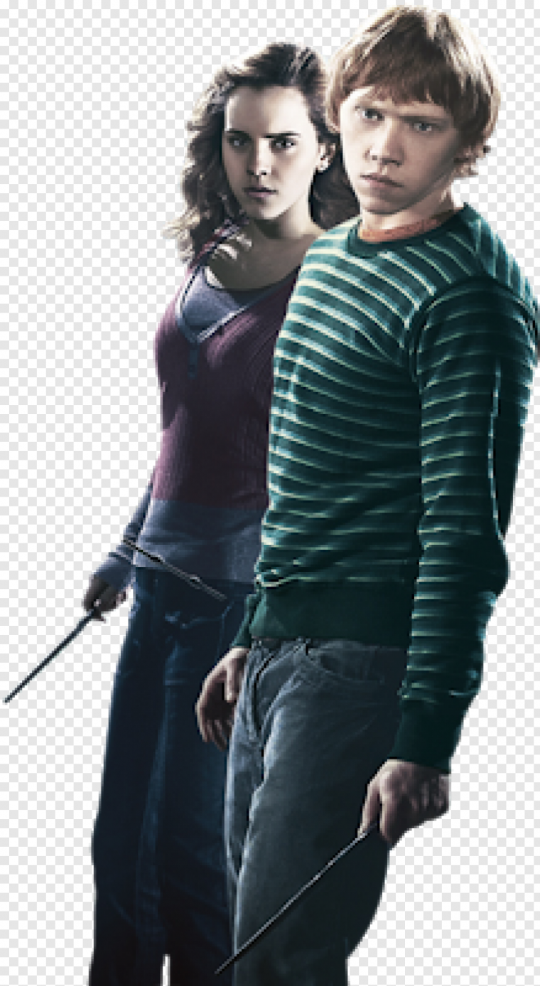 Гарри Поттер Гермиона и Рон в полный рост