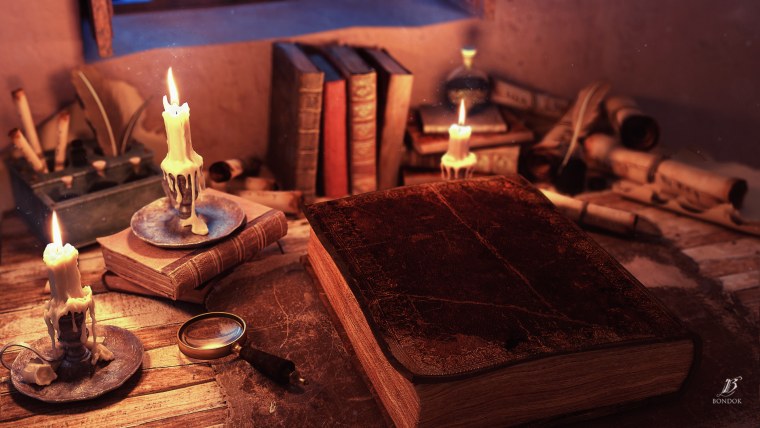 Эстетика свечи и книги