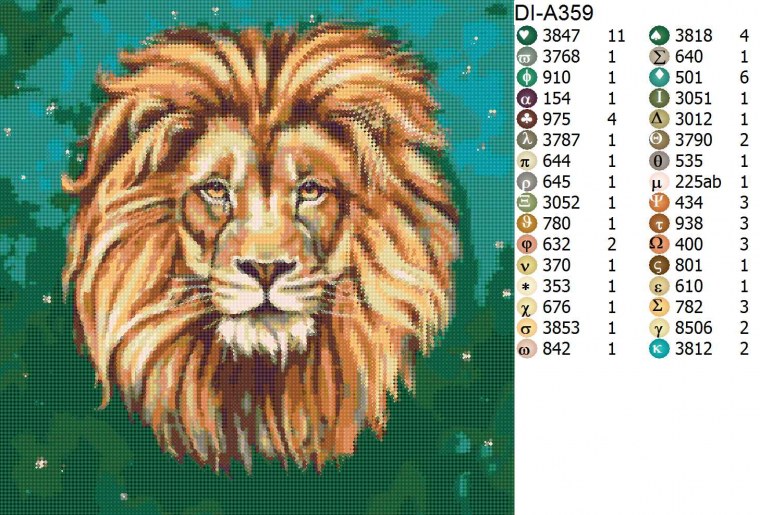 Раскраска Лев и тигр