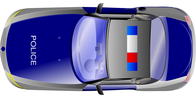 Машинка вид сверху